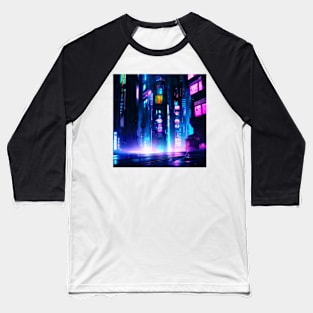 Neon Lights Baseball T-Shirt